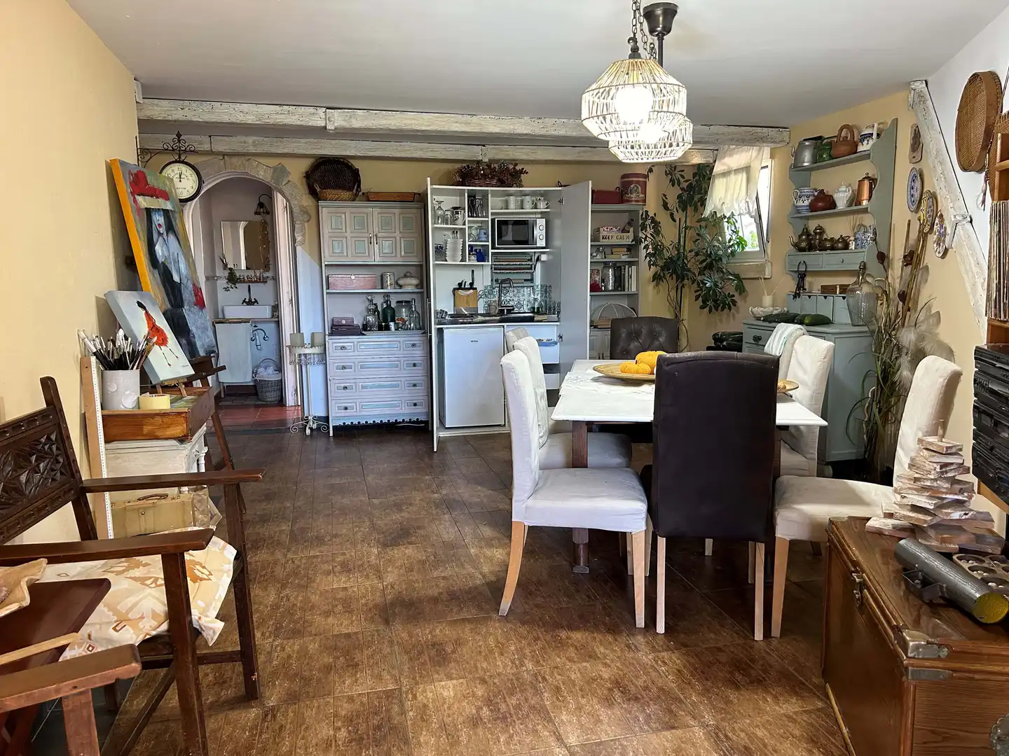 Comedor de Casa o chalet en venta en Sariegos con Calefacción, Terraza y Piscina