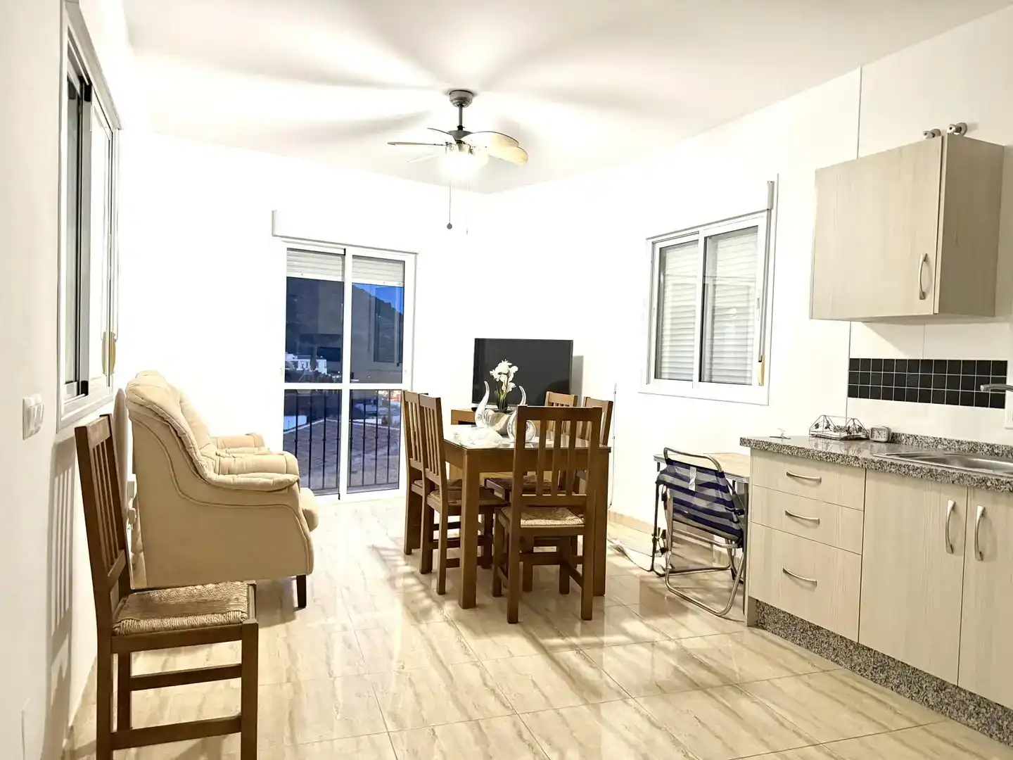 Esszimmer von Maisonette zum Verkauf in Almogía mit Möbliert und Balkon