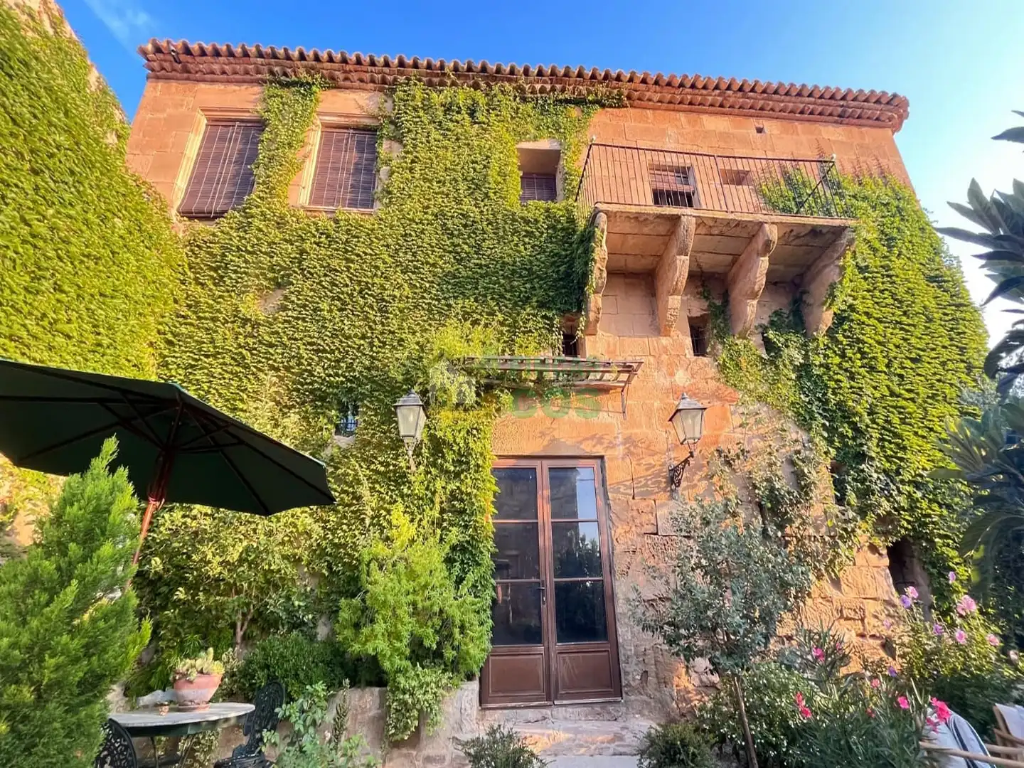 Vista exterior de Casa o chalet en venta en Cervera con Jardín privado, Terraza y Piscina