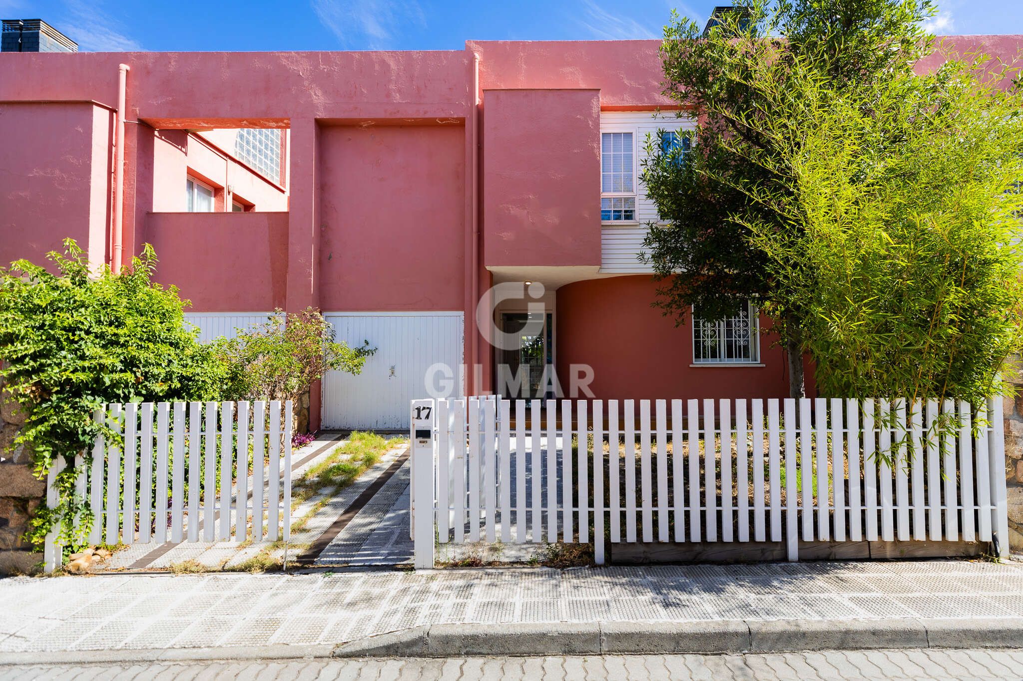 Exterior view of Single-family semi-detached for sale in Galapagar  with Heating, Private garden and Swimming Pool