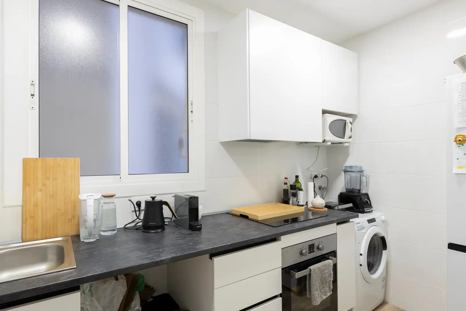 Küche von Wohnung zum Verkauf in Barcelona mit Balkon