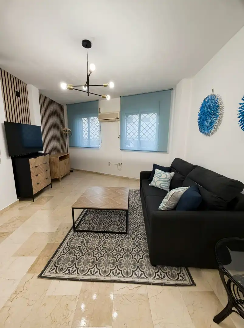 Sala de estar de Piso de alquiler en Cenes de la Vega con Aire acondicionado, Amueblado y Lavadora