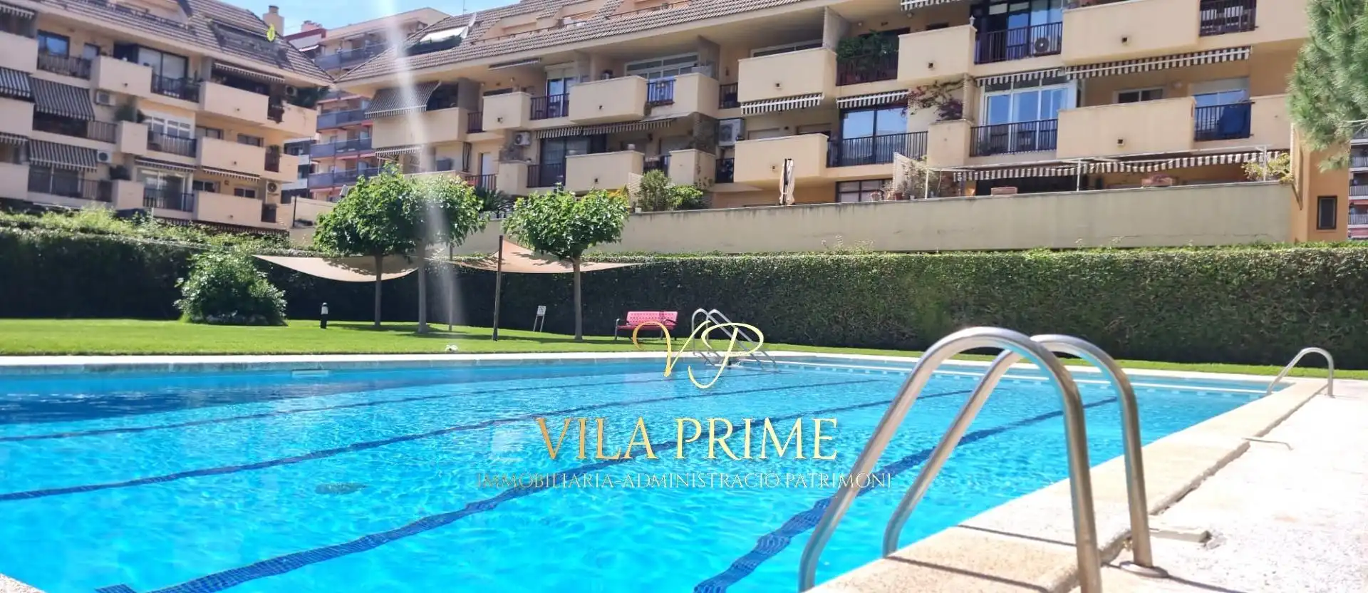 Swimming pool of Flat for sale in Vilassar de Mar  with Air Conditioner, Heating and Private garden