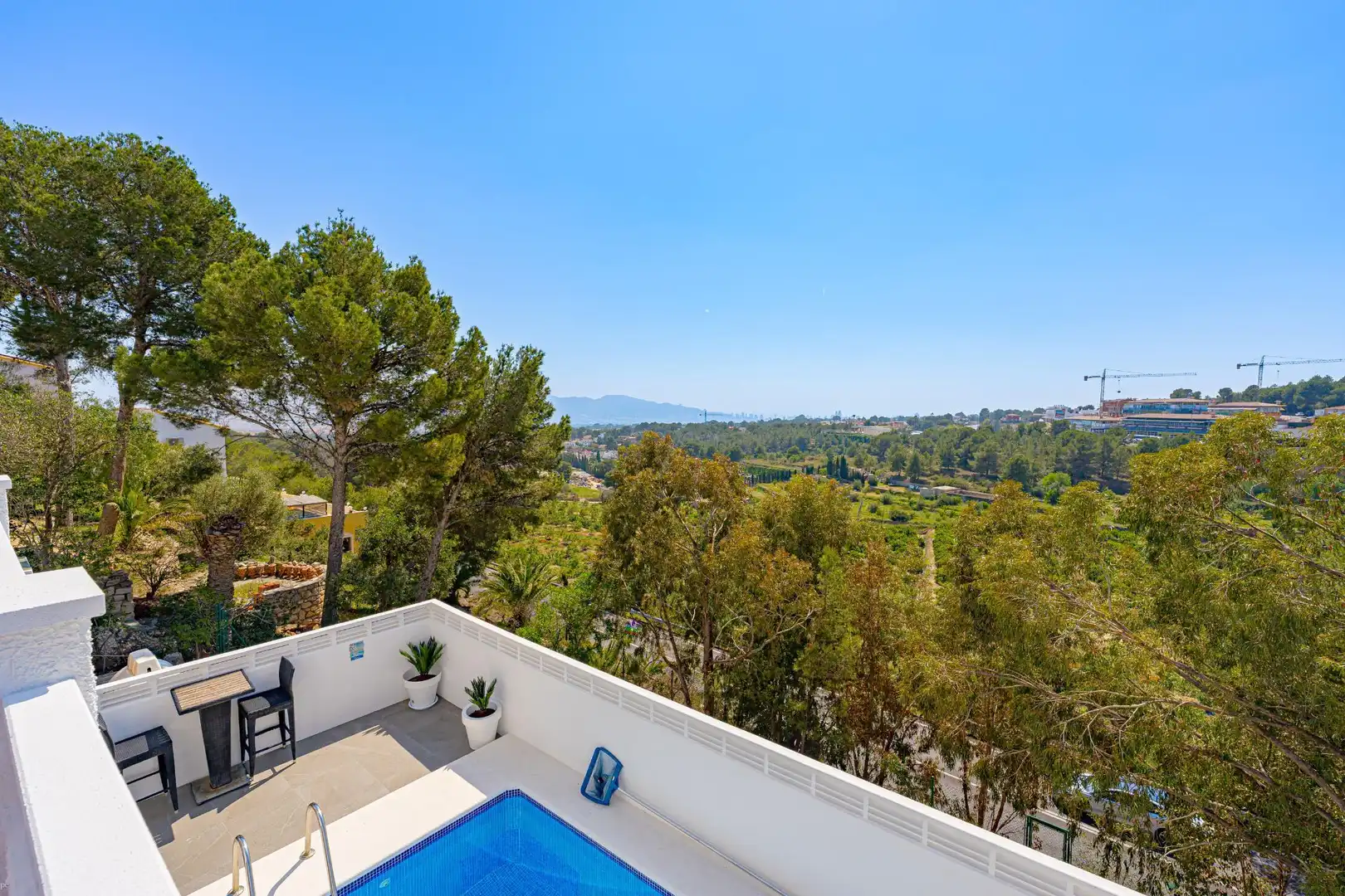Terraza de Casa o chalet en venta en La Nucia con Aire acondicionado, Calefacción y Jardín privado