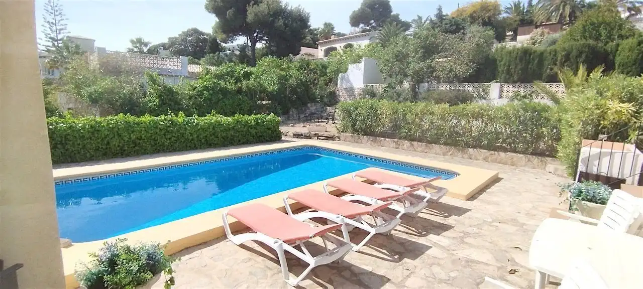 Swimming pool of Houses for sale in Jávea / Xàbia  with Air Conditioner and Storage room