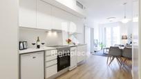 Kitchen of Apartment to rent in  Barcelona Capital  with Air Conditioner, Heating and Swimming Pool