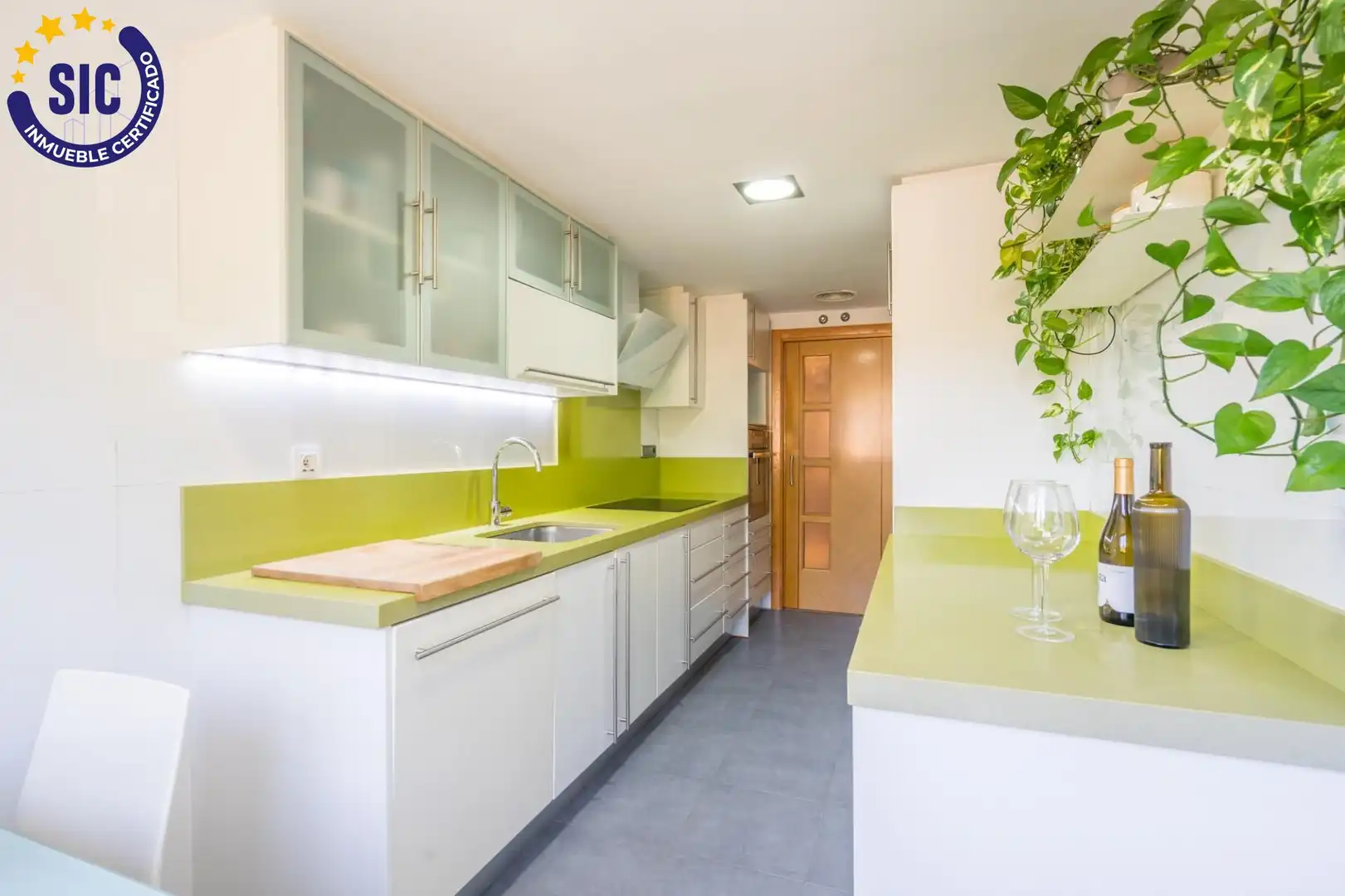 Cocina de Ático en venta en Tavernes de la Valldigna con Aire acondicionado, Calefacción y Terraza