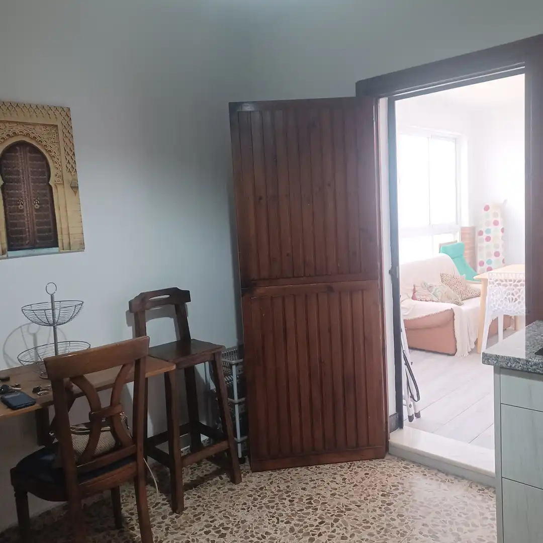 Bedroom of Flat for share in Málaga  with Terrace, Furnished and Oven