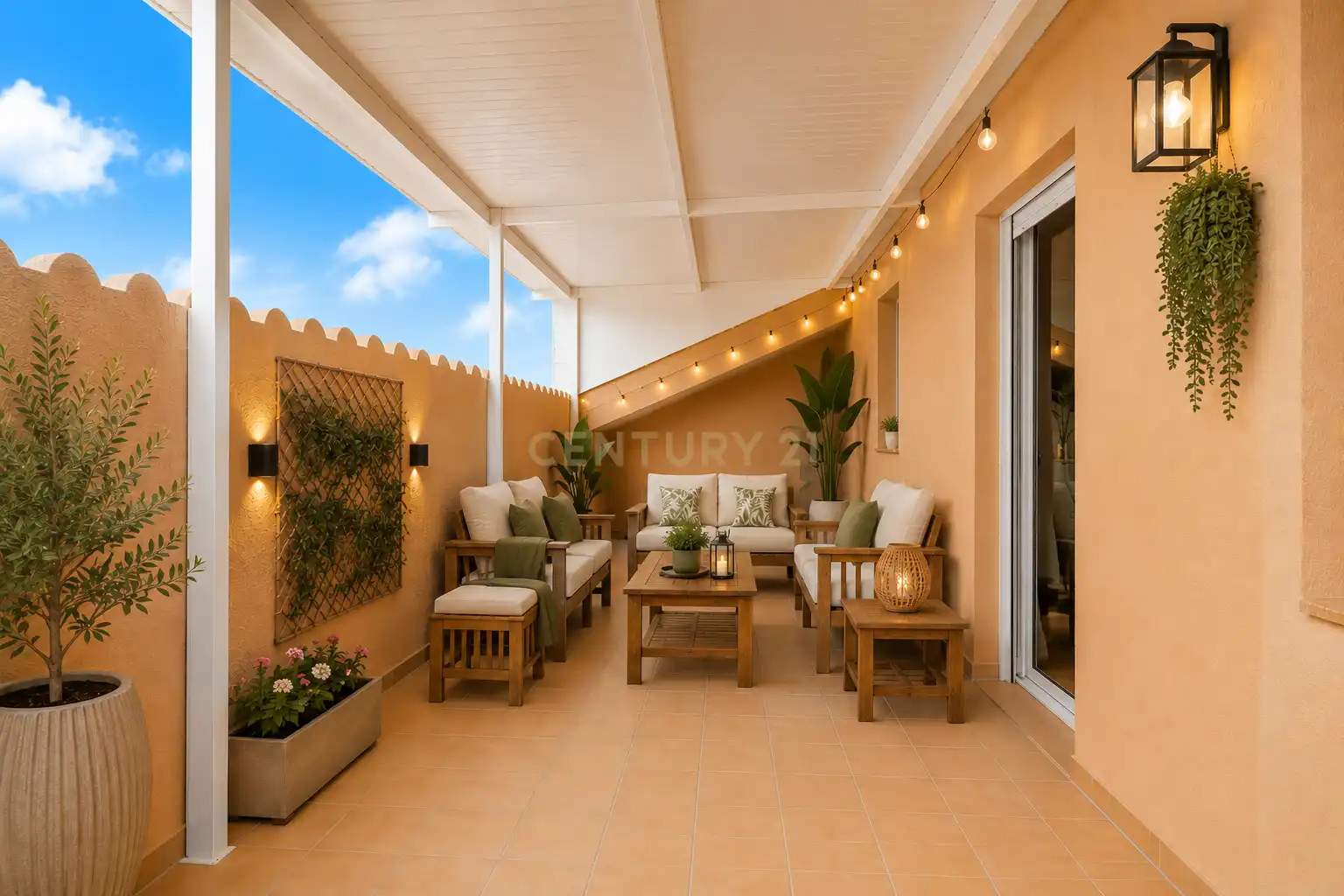 Terraza de Apartamento en venta en Vila-real con Aire acondicionado