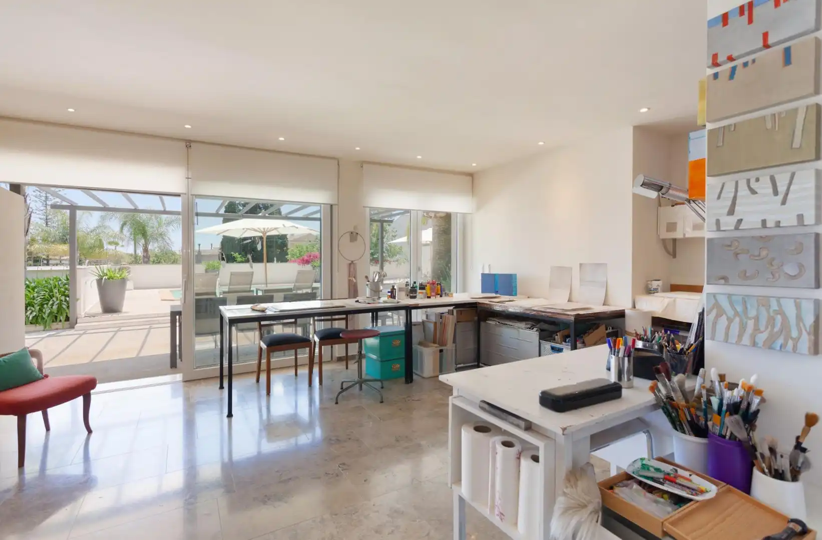 Cuina de Casa o xalet en venda en  Palma de Mallorca amb Aire condicionat, Jardí privat i Terrassa
