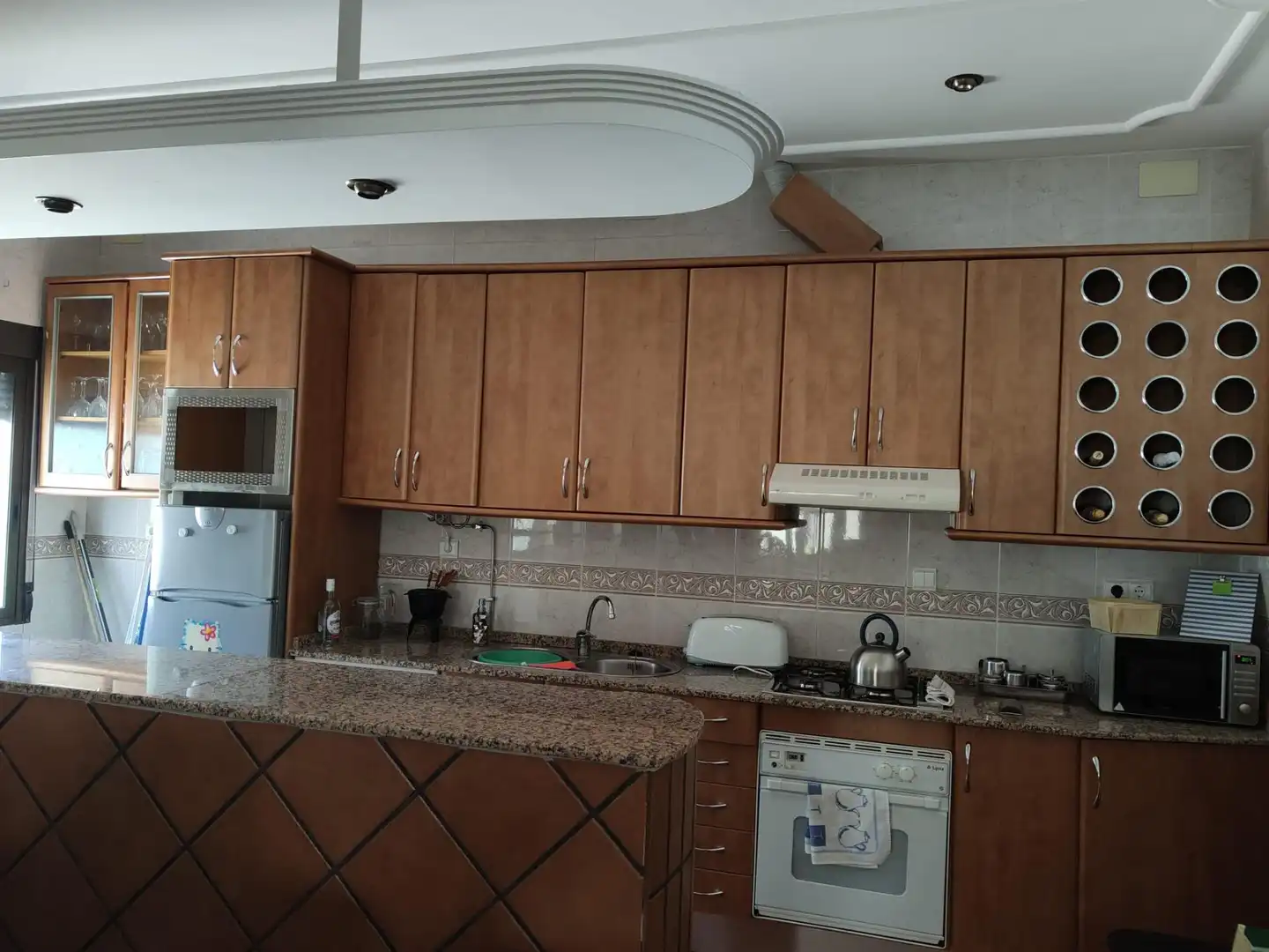 Cocina de Casa o chalet en venta en Brazatortas con Aire acondicionado, Calefacción y Jardín privado