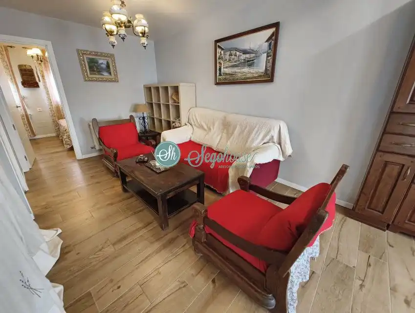 Sala de estar de Casa o chalet de alquiler en Segovia con Calefacción y Amueblado