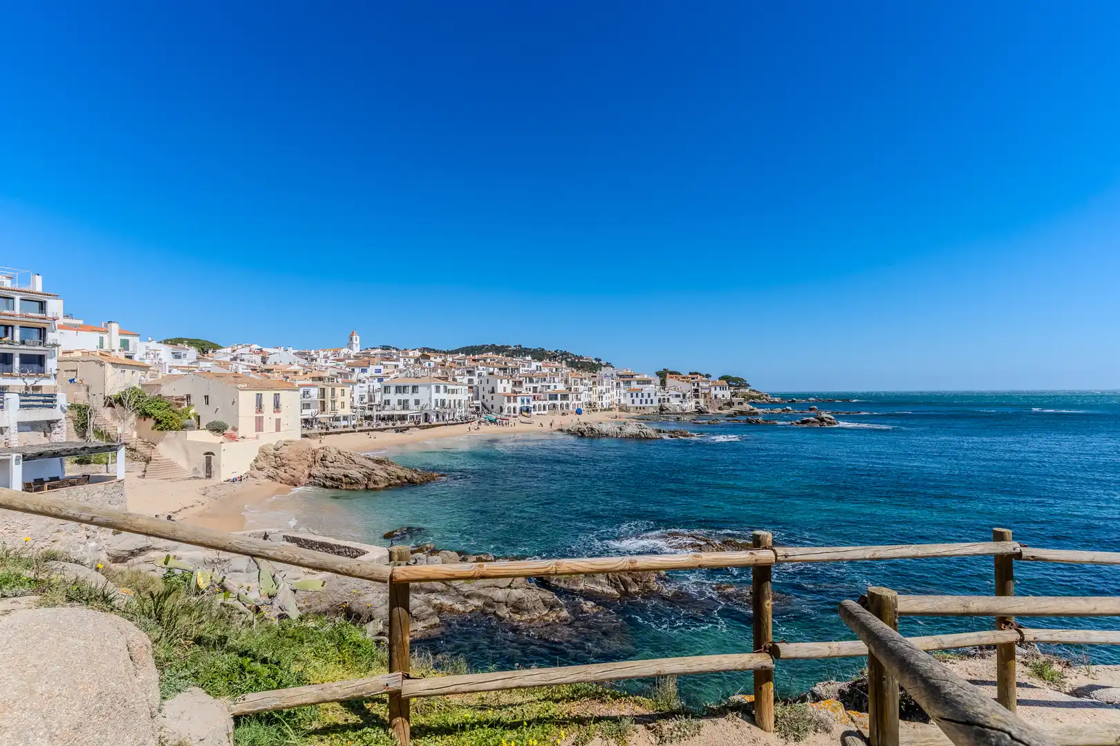 Vista exterior de Casa o xalet en venda en Palafrugell amb Aire condicionat, Jardí privat i Terrassa