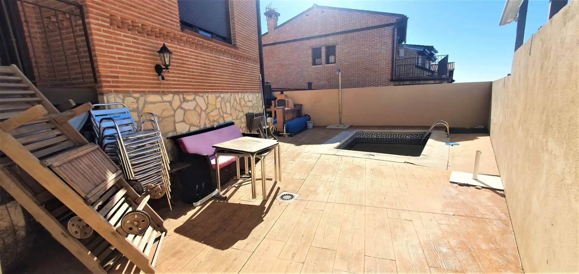 Terraza de Casa adosada en venta en El Vellón con Calefacción, Jardín privado y Terraza