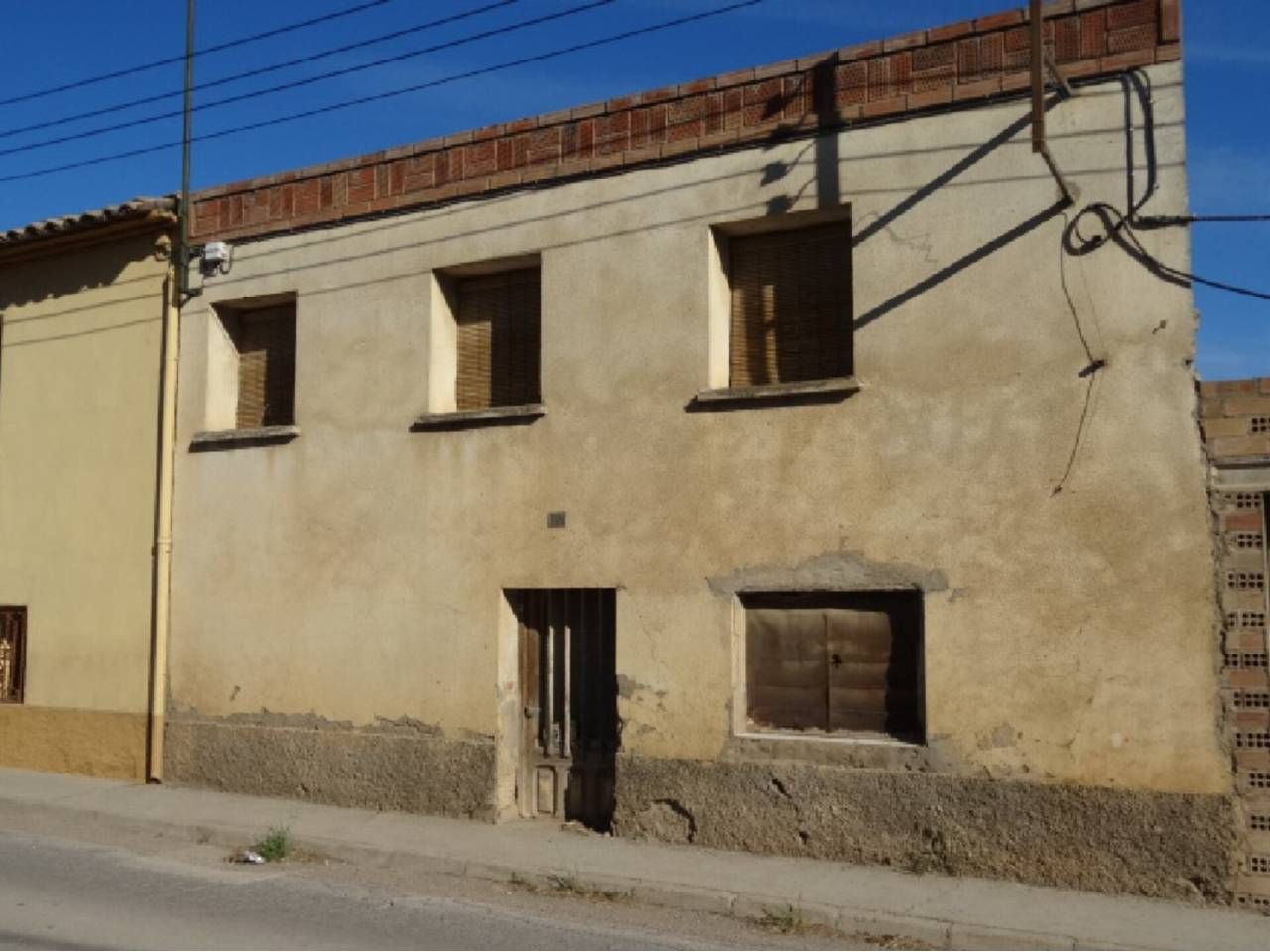 Exterior view of House or chalet for sale in Alcampell  with Private garden