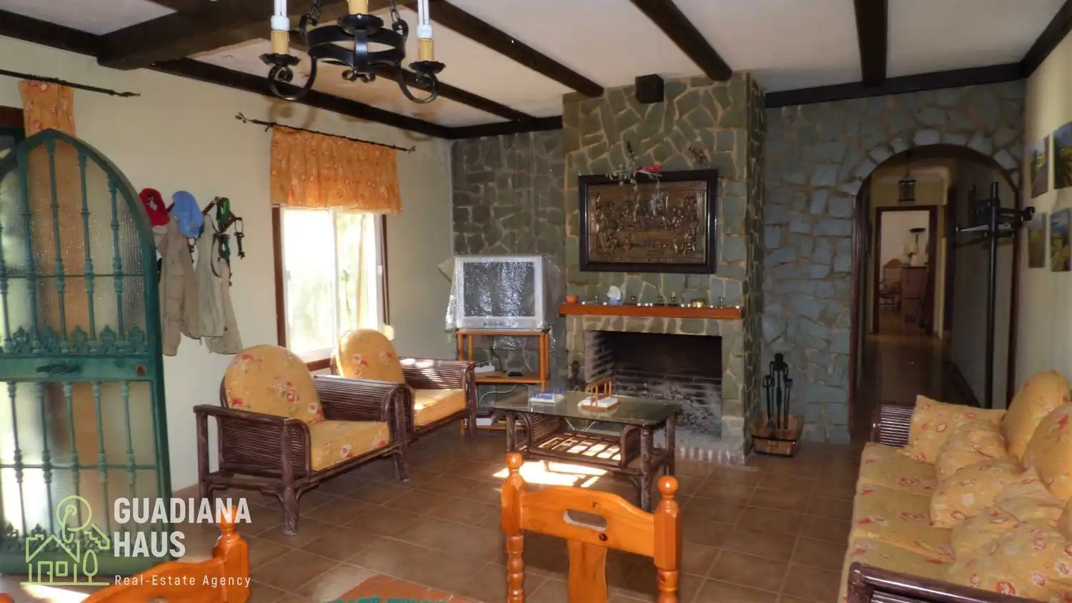 Living room of Country homes for sale in Villablanca  with Private garden, Terrace and Storage room