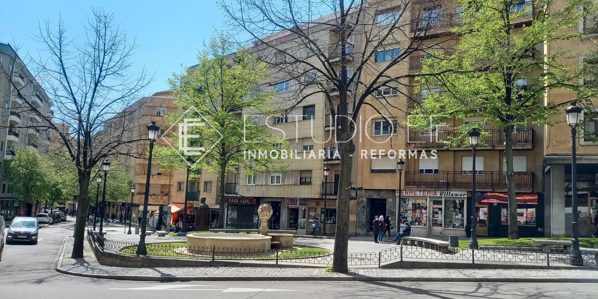 Vista exterior de Pis en venda en Salamanca Capital amb Calefacció, Terrassa i Traster