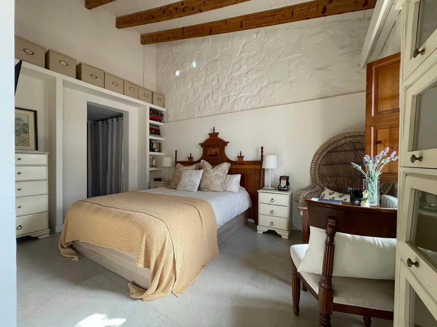 Bedroom of Country homes for sale in  Palma de Mallorca  with Air Conditioner, Terrace and Storage room