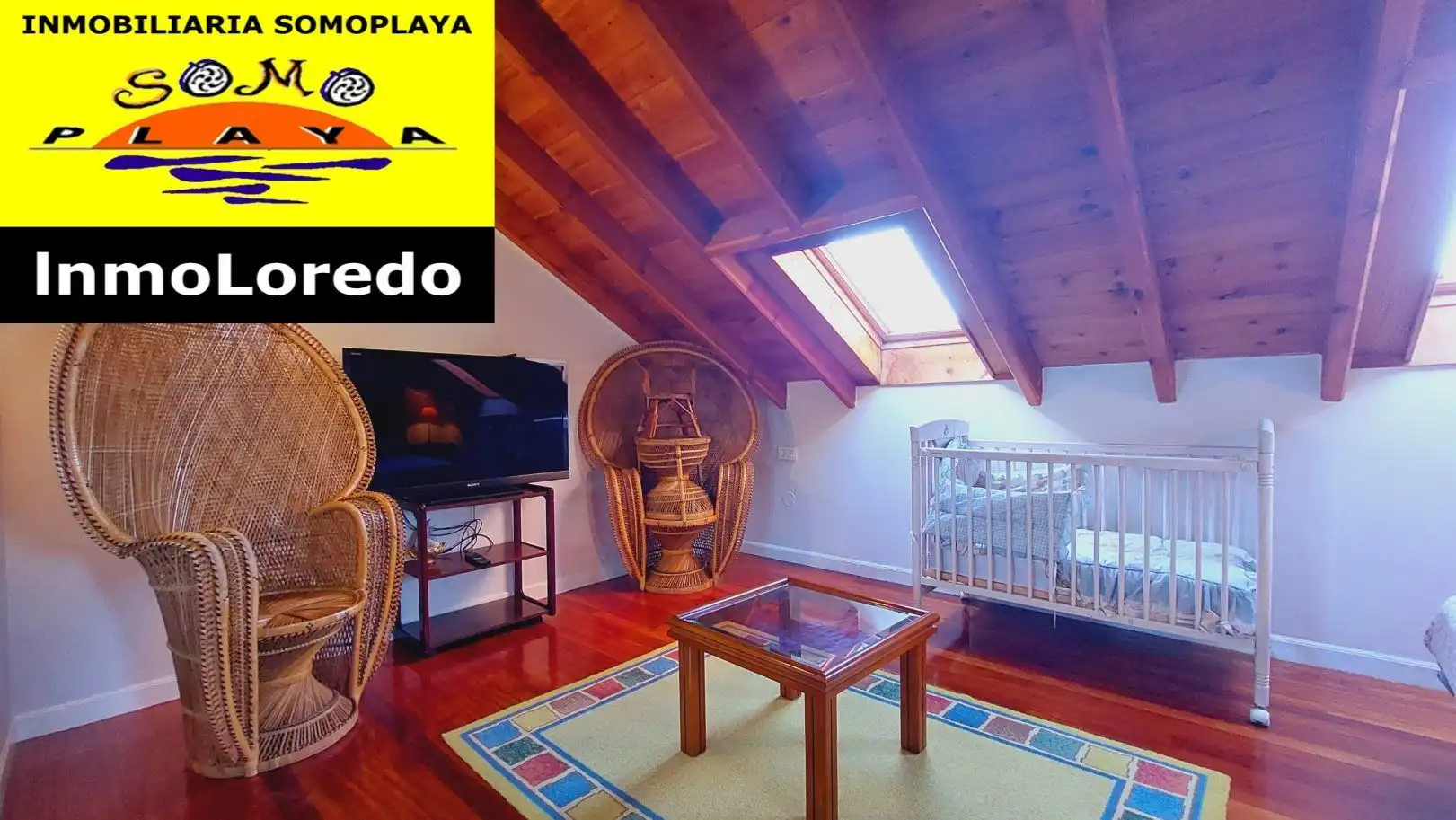 Schlafzimmer von Haus oder Chalet zum Verkauf in Ribamontán al Mar mit Heizung, Terrasse und Gemeinschaftspool