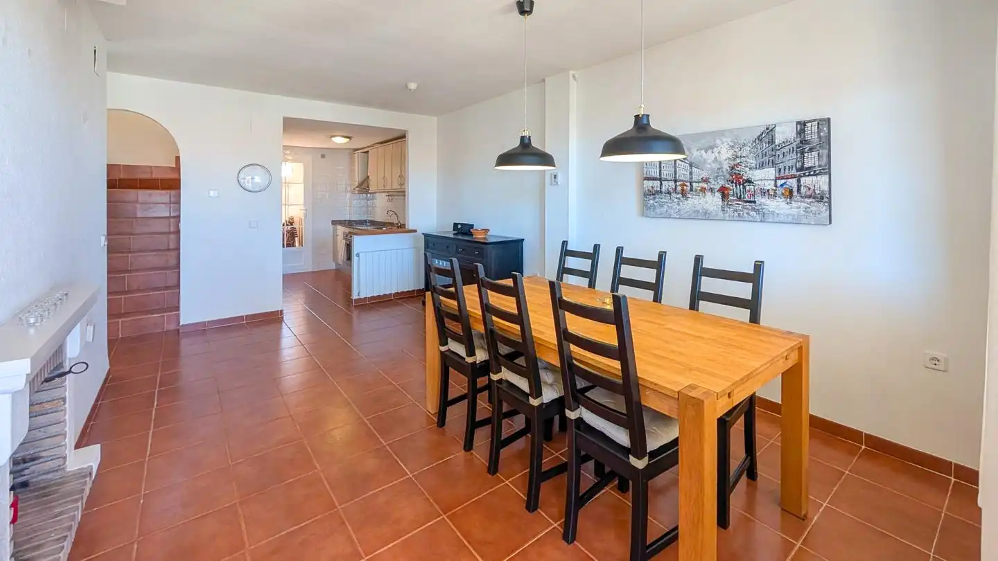 Dining room of Houses for sale in Santa Pola  with Air Conditioner, Heating and Private garden