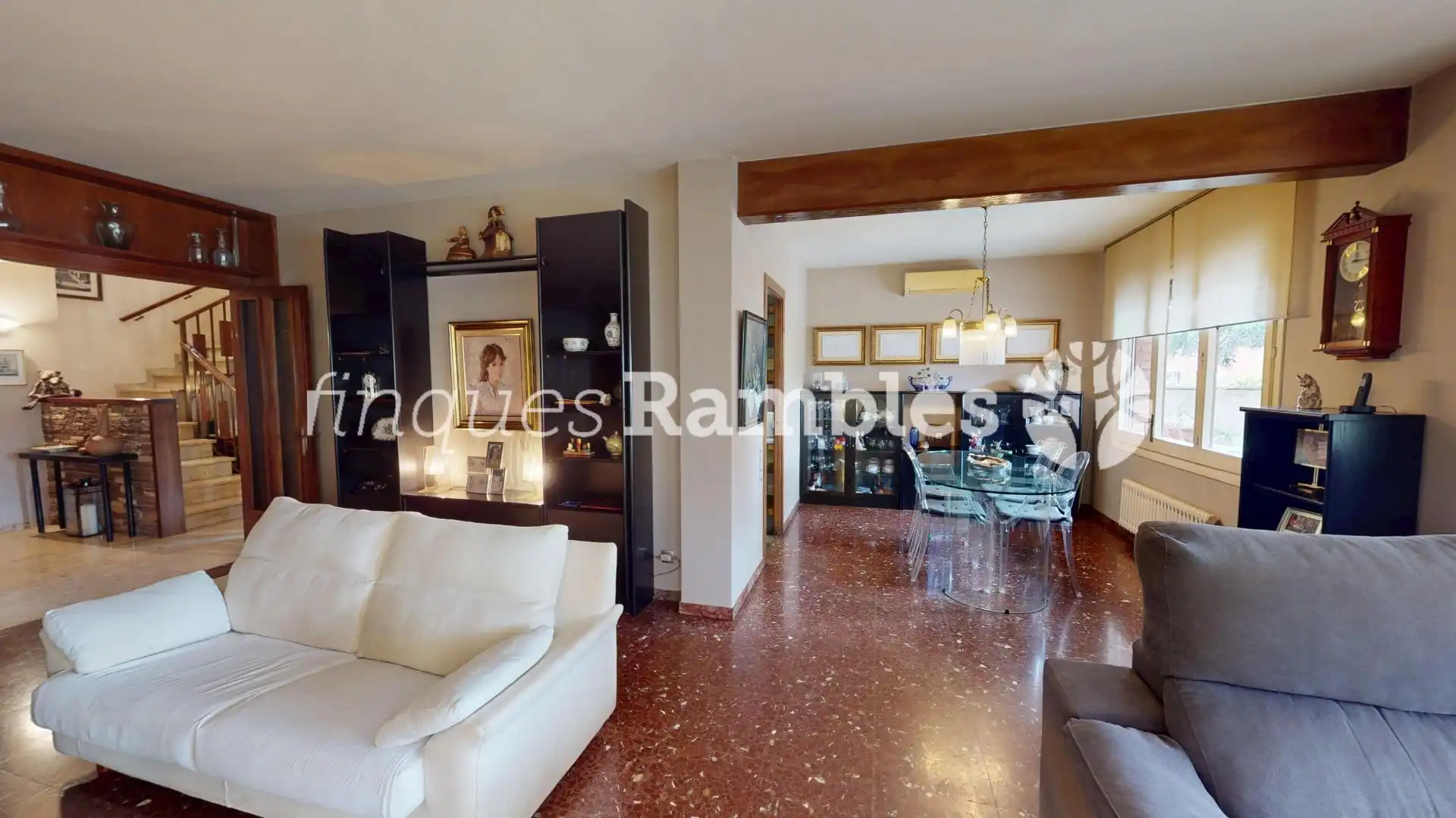 Sala de estar de Casa o chalet en venta en Igualada con Calefacción, Jardín privado y Terraza