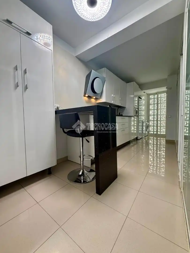 Kitchen of Flat for sale in Madrid  with Air Conditioner, Heating and Storage room