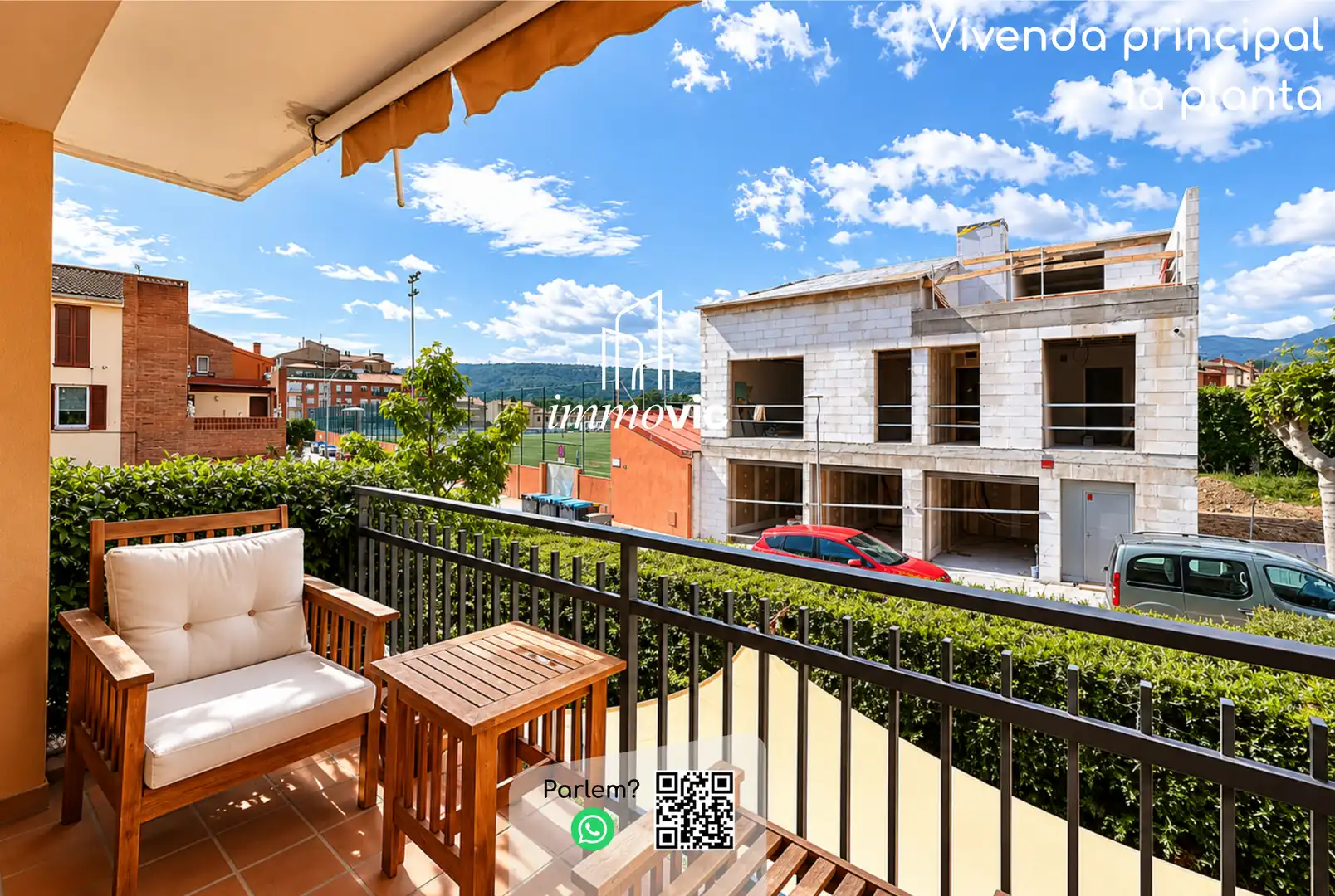 Terraza de Casa o chalet en venta en Centelles con Calefacción, Jardín privado y Parquet