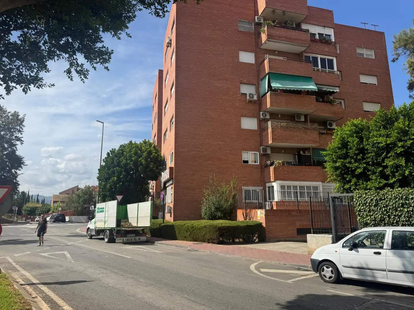 Vista exterior de Pis en venda en Murcia amb Aire condicionat, Jardí privat i Balcó