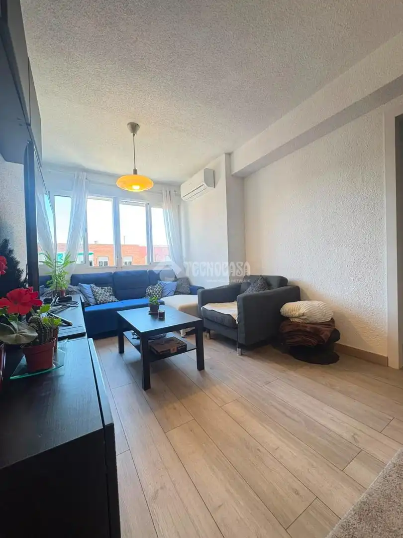 Wohnzimmer von Wohnung zur Miete in Getafe mit Klimaanlage und Heizung