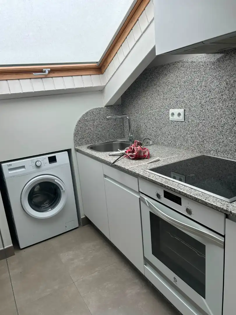Kitchen of Flat for rent in Santiago de Compostela   with Furnished