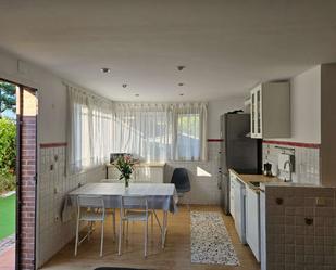 Kitchen of Apartment to share in  Madrid Capital  with Air Conditioner and Terrace