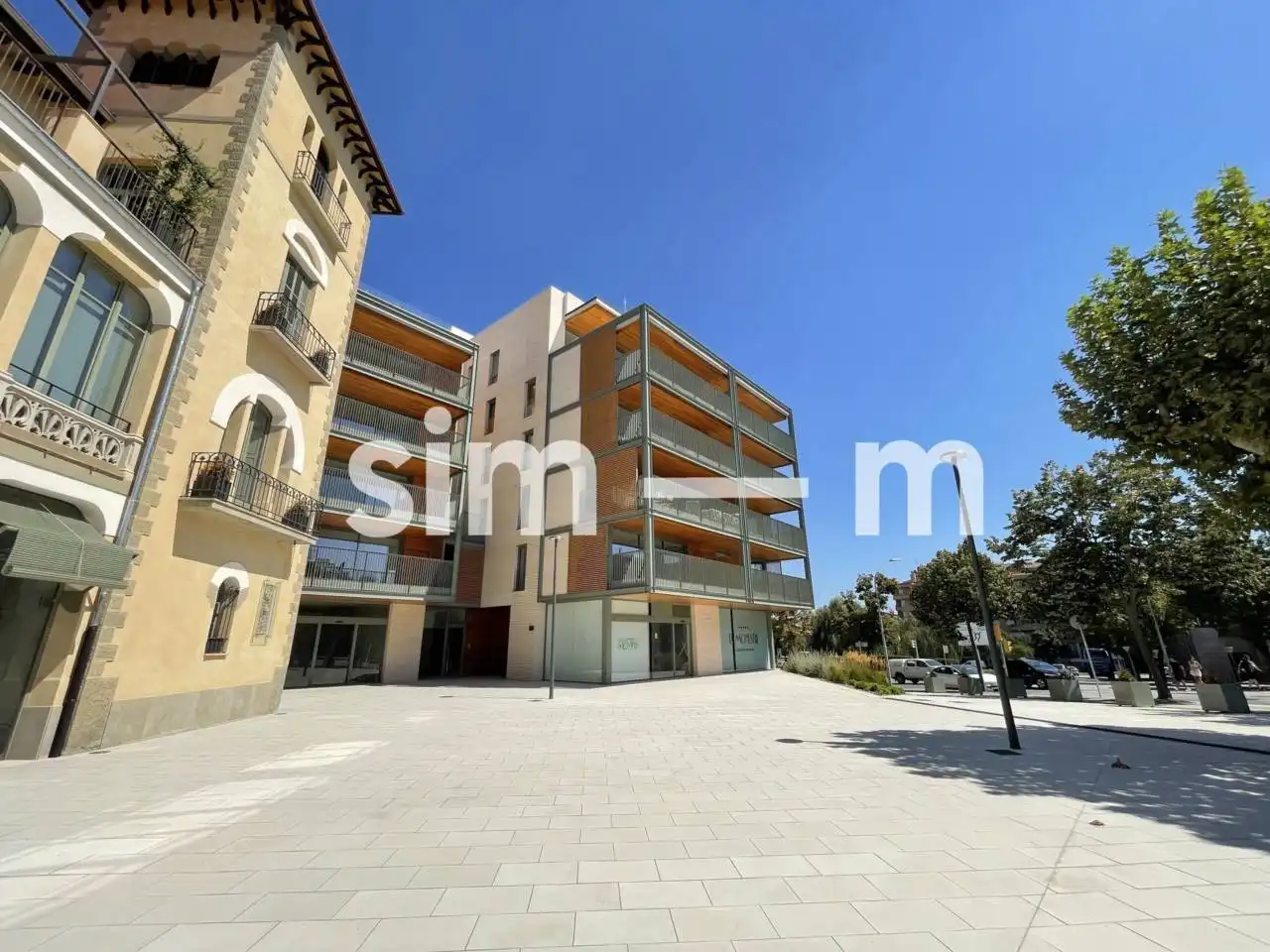 Vista exterior de Pis de lloguer en Vic amb Aire condicionat, Calefacció i Terrassa