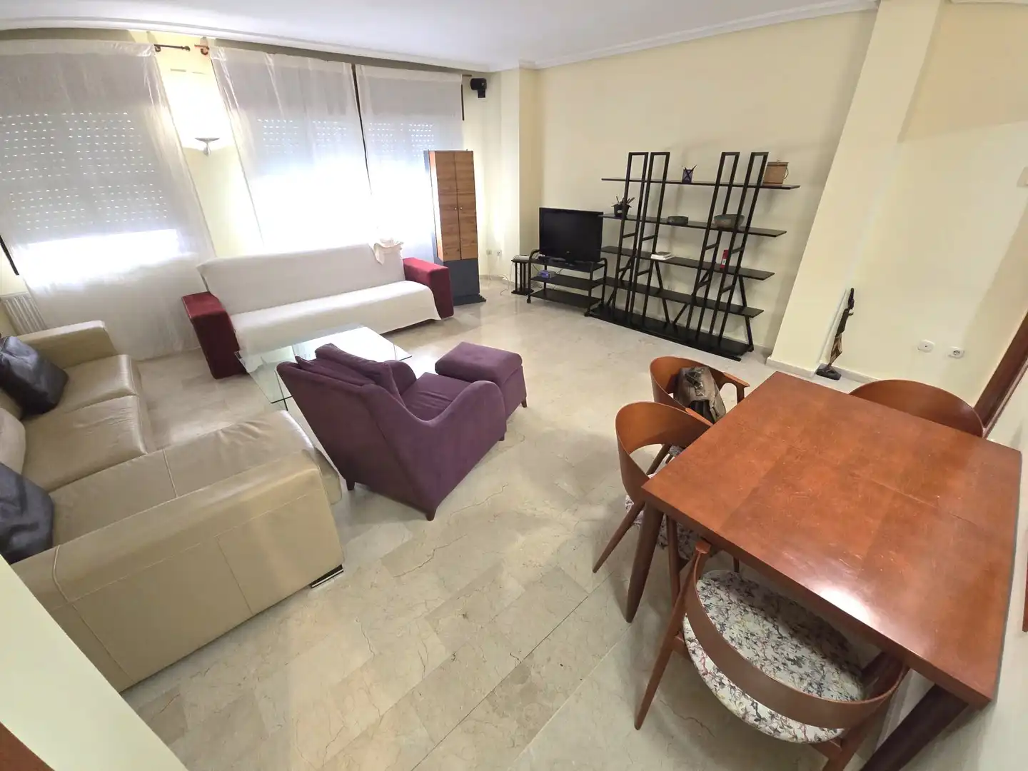 Living room of Apartments for rent in Cáceres  with Air Conditioner, Heating and Terrace