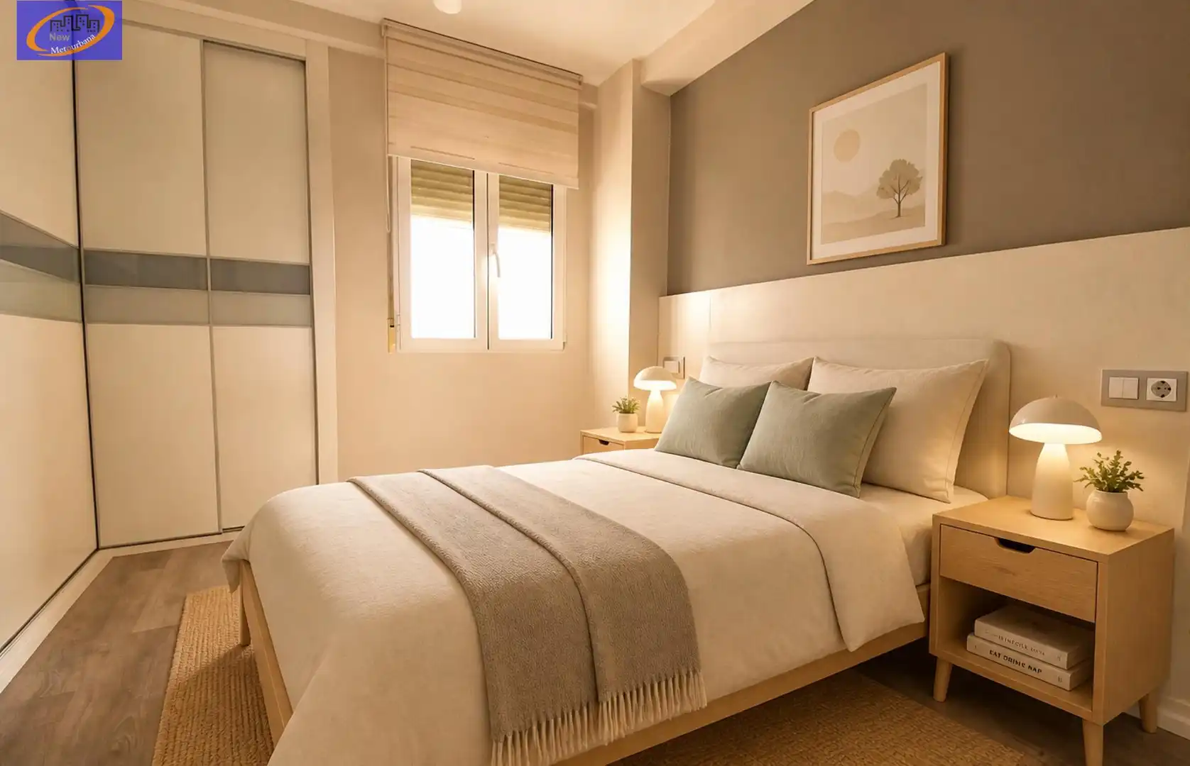 Bedroom of Flat for sale in Valencia  with Air Conditioner, Heating and Storage room