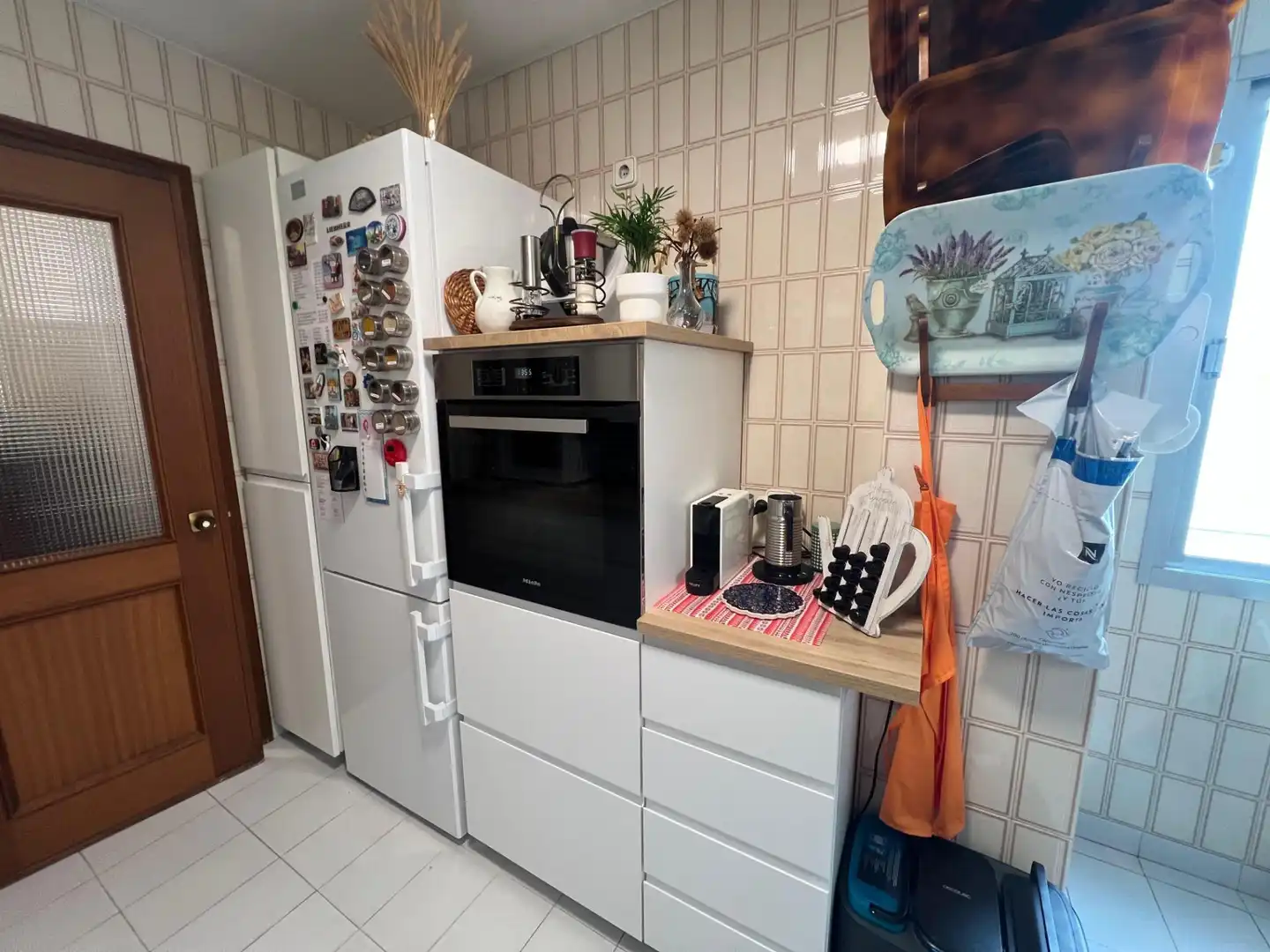 Cocina de Piso de alquiler en Sevilla con Aire acondicionado, Terraza y Amueblado