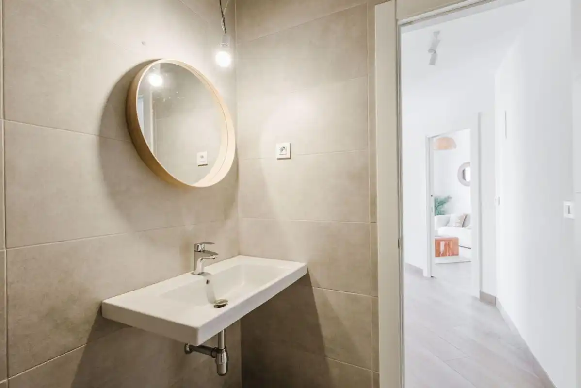 Badezimmer von Maisonette zum Verkauf in Málaga mit Klimaanlage, Heizung und Terrasse