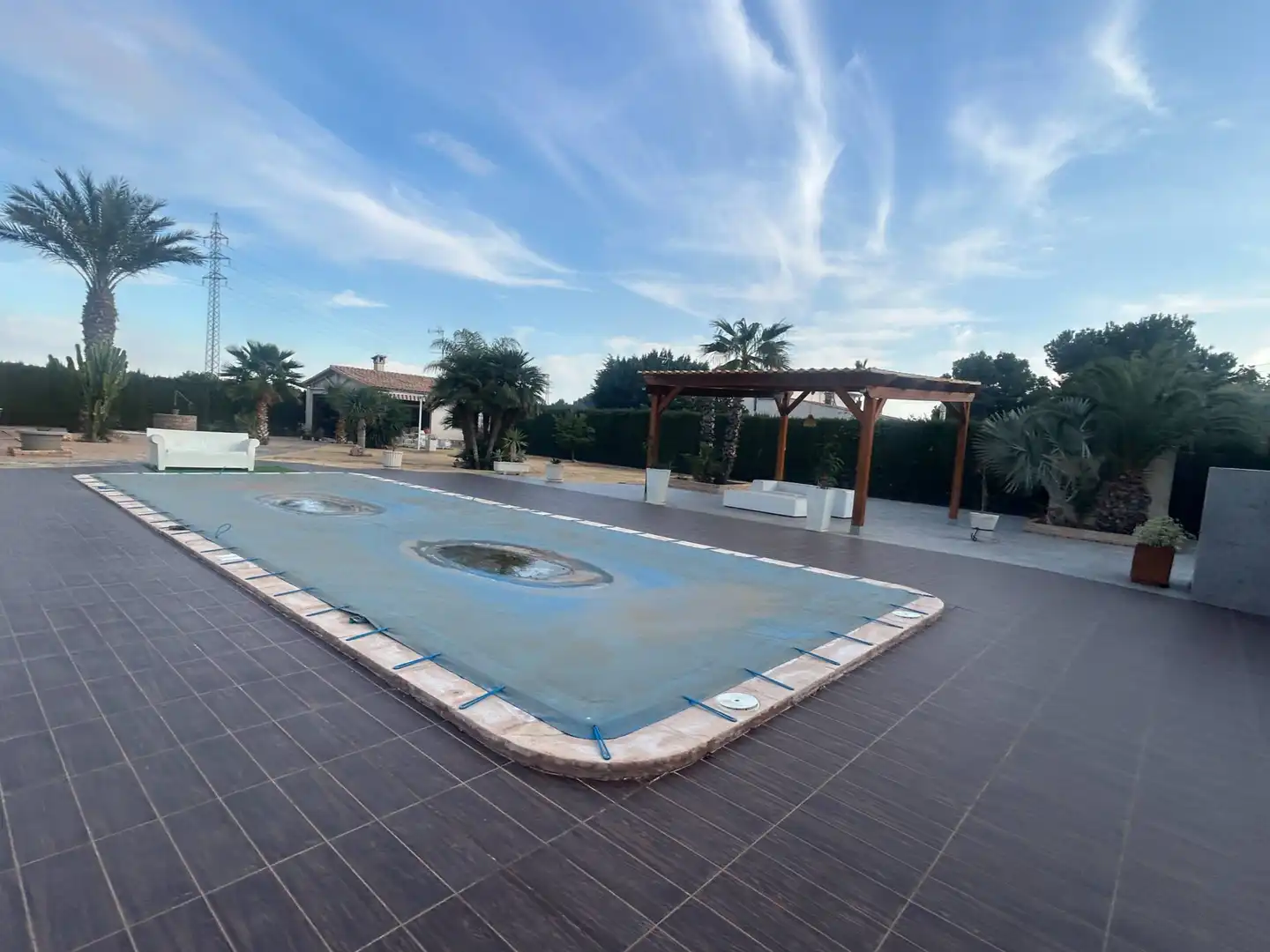 Swimming pool of Houses for sale in Elche / Elx  with Air Conditioner, Heating and Private garden