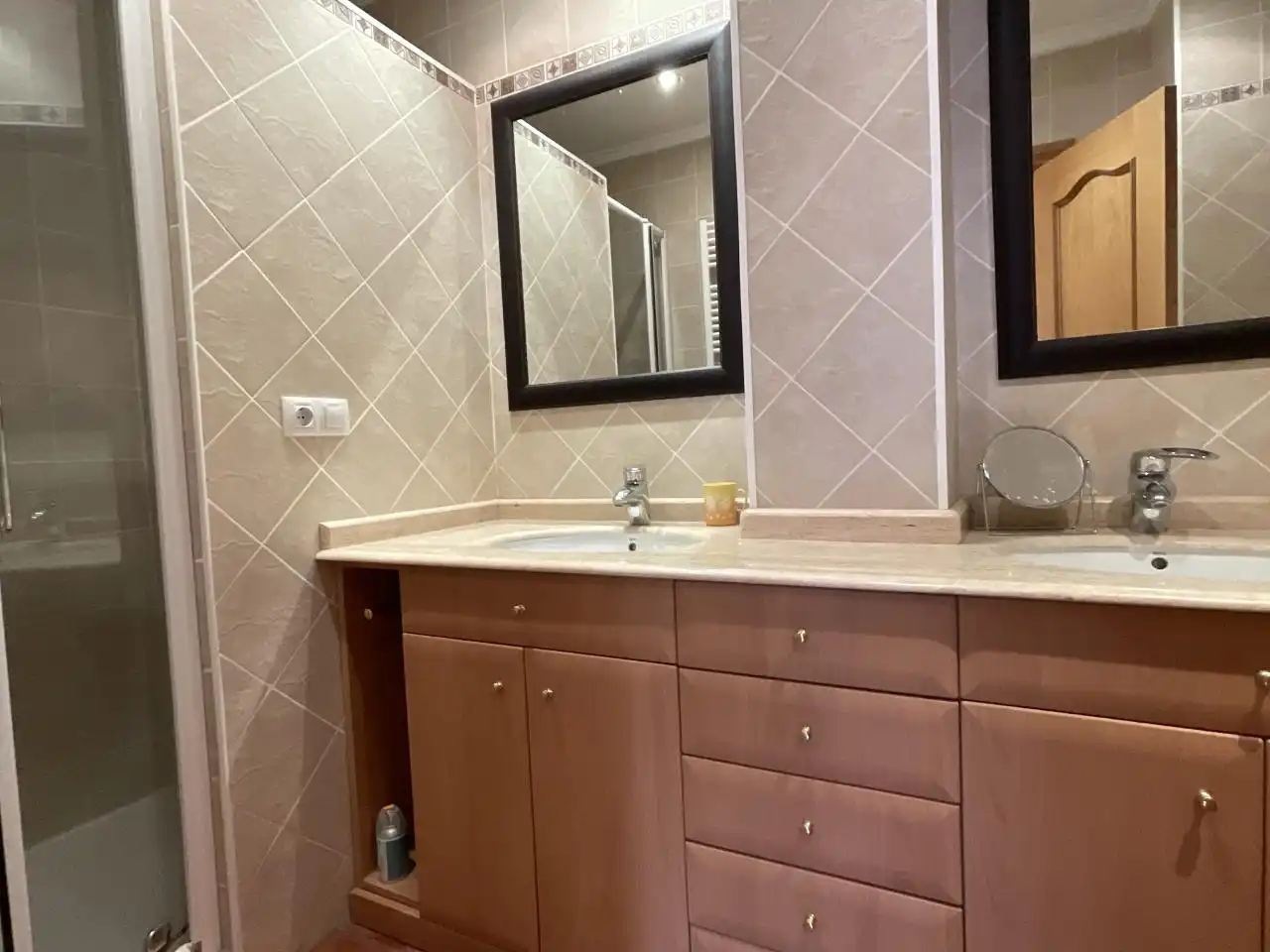 Bany de Dúplex en venda en Santo Domingo de la Calzada amb Calefacció, Parquet i Terrassa
