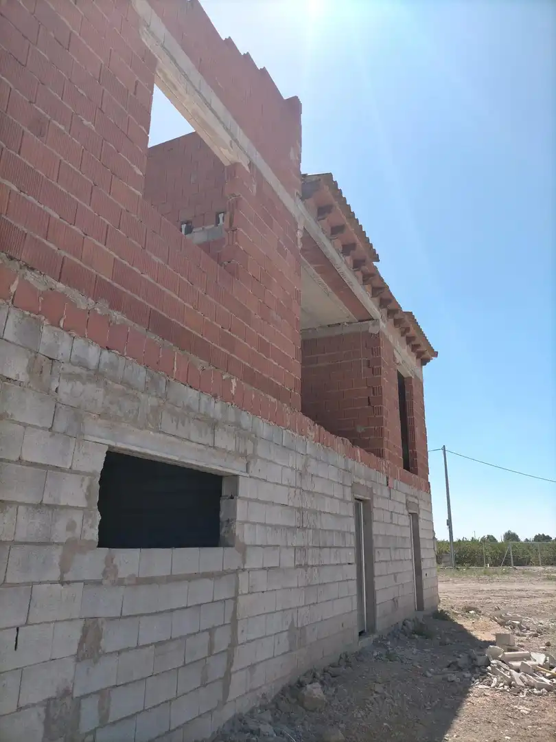 Vista exterior de Casa o xalet en venda en Orihuela amb Jardí privat, Terrassa i Traster