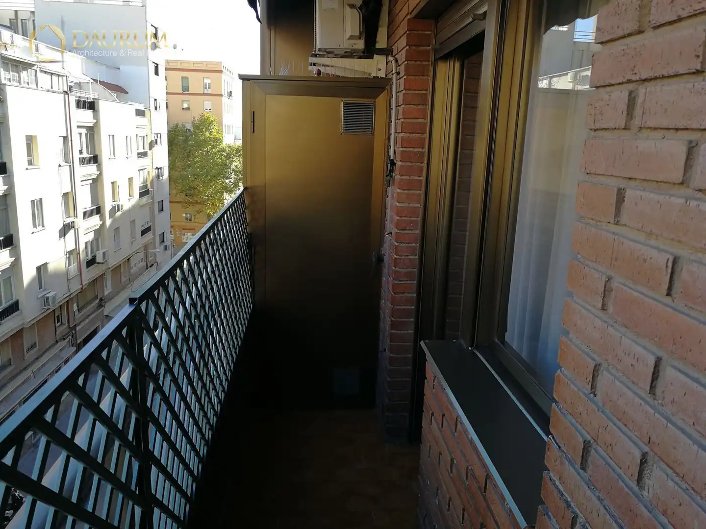 Balcony of Flat for sale in Madrid  with Air Conditioner, Heating and Terrace