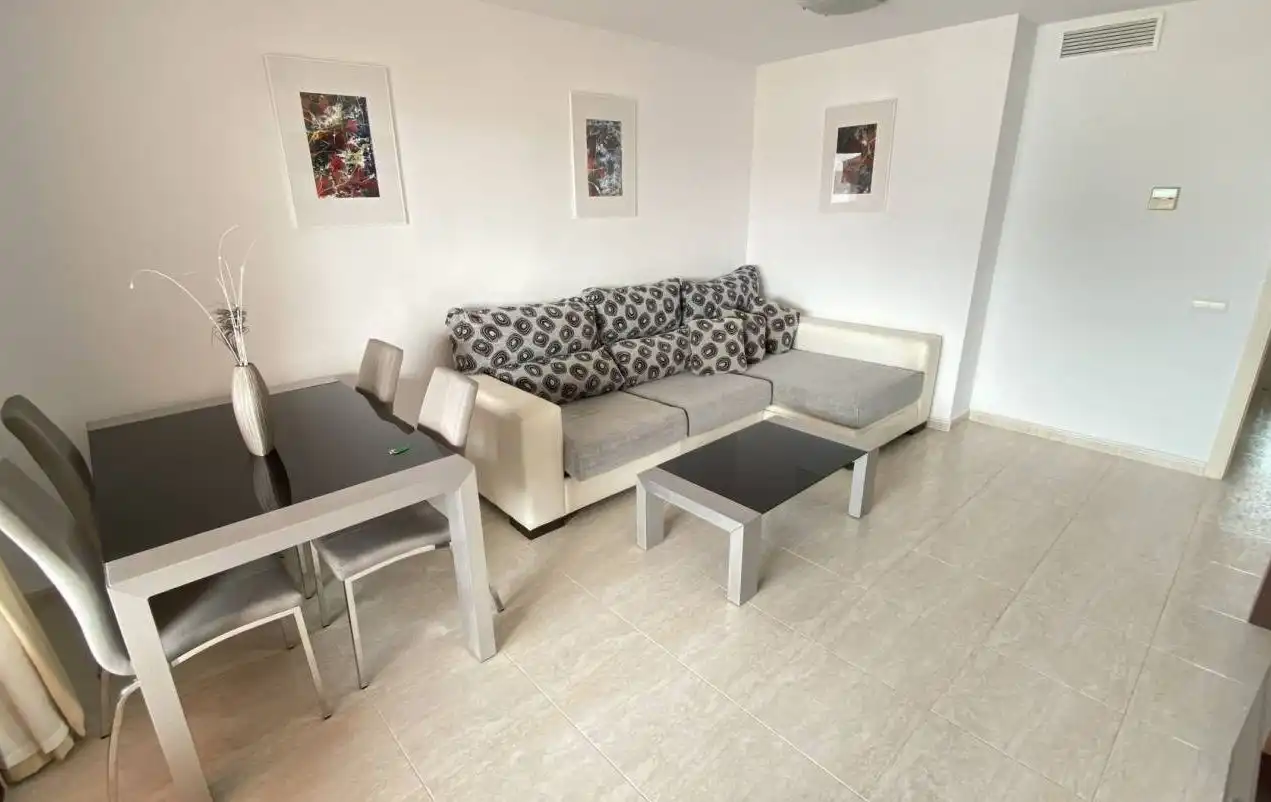 Living room of Apartments for sale in Calpe / Calp  with Air Conditioner, Heating and Terrace
