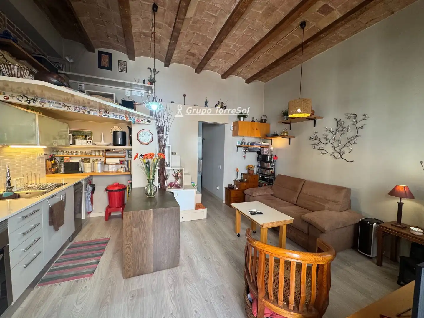 Living room of Flat for sale in Barcelona  with Air Conditioner, Heating and Terrace