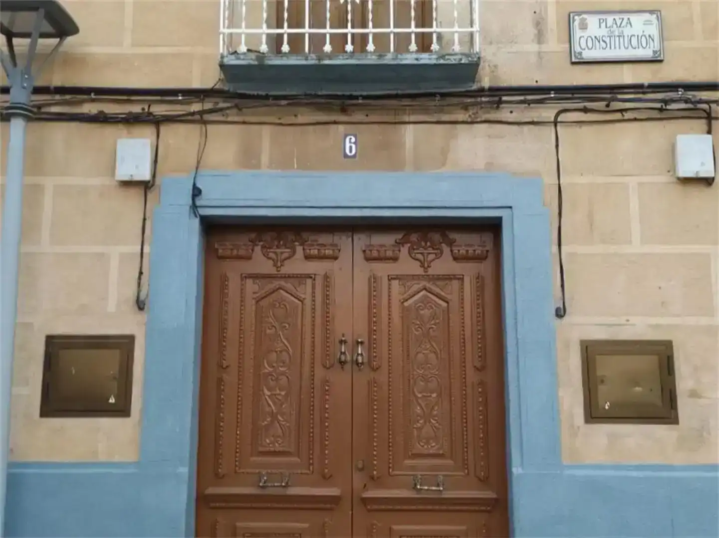 Vista exterior de Casa adosada en venda en Guadalmez