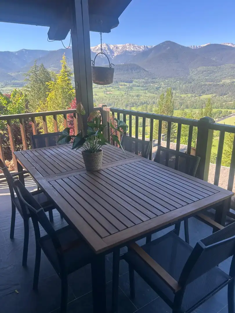 Terraza de Casa o chalet de alquiler en Prullans con Jardín privado, Parquet y Terraza