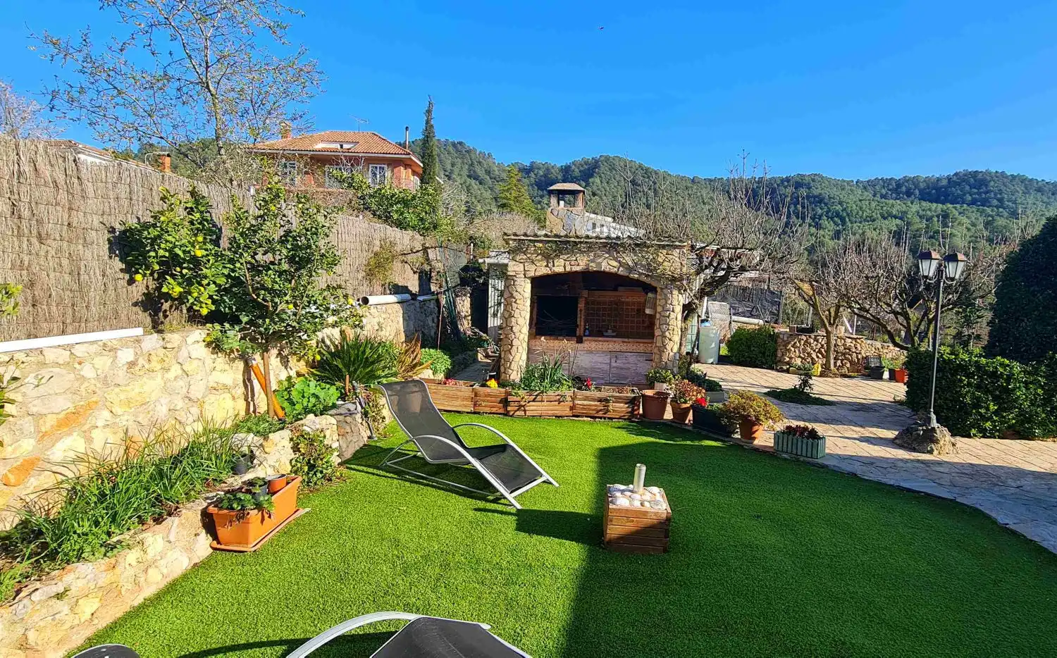 Jardín de Casa o chalet en venta en Vallirana con Aire acondicionado y Calefacción
