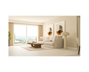 Sala d'estar de Apartament en venda en Mijas amb Aire condicionat, Jardí privat i Terrassa