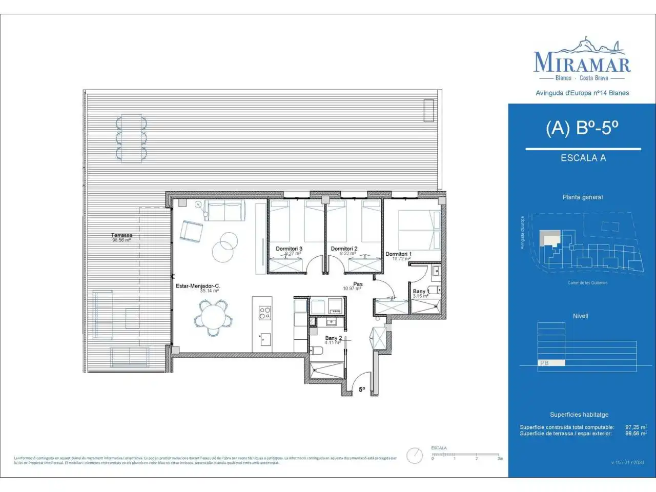 Appartement avec piscine à vendre à Avenida Europa 14, imagen 7