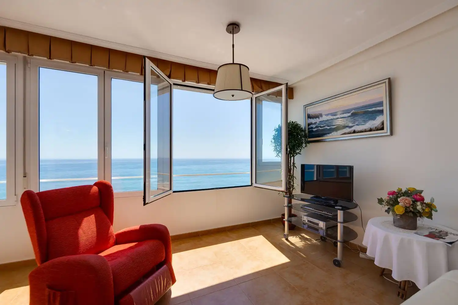Sala de estar de Ático en venta en Torrevieja con Amueblado