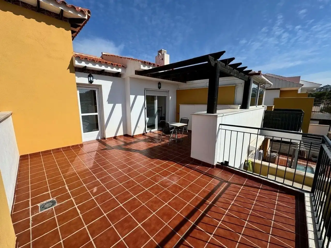 Terrasse von Maisonette zum Verkauf in Vera mit Klimaanlage, Privatgarten und Terrasse