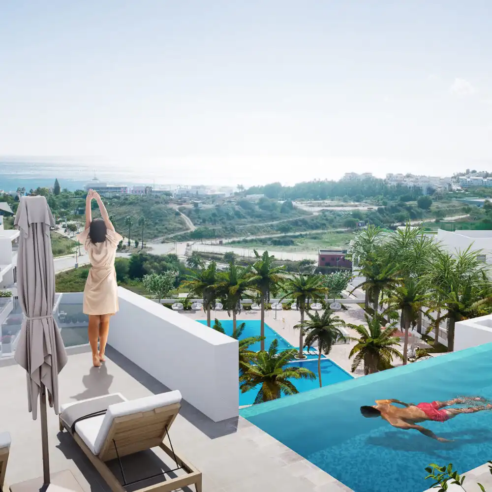 Terrace of Flat for sale in Estepona